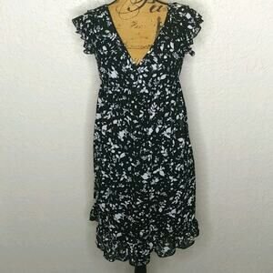 Converse One Star Floral Ruffle Dress Size XS